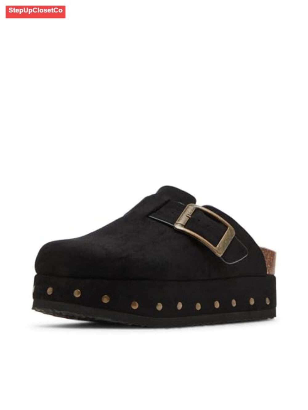 Women's Lunaa Classic Clog with Buckle Detail and Durable Rubber Outsole